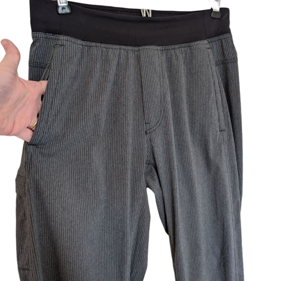 Lululemon Seawall Track Pant 2.0 Heathered Slate Deep Coal 5/2015 Men's Small - Picture 6 of 14